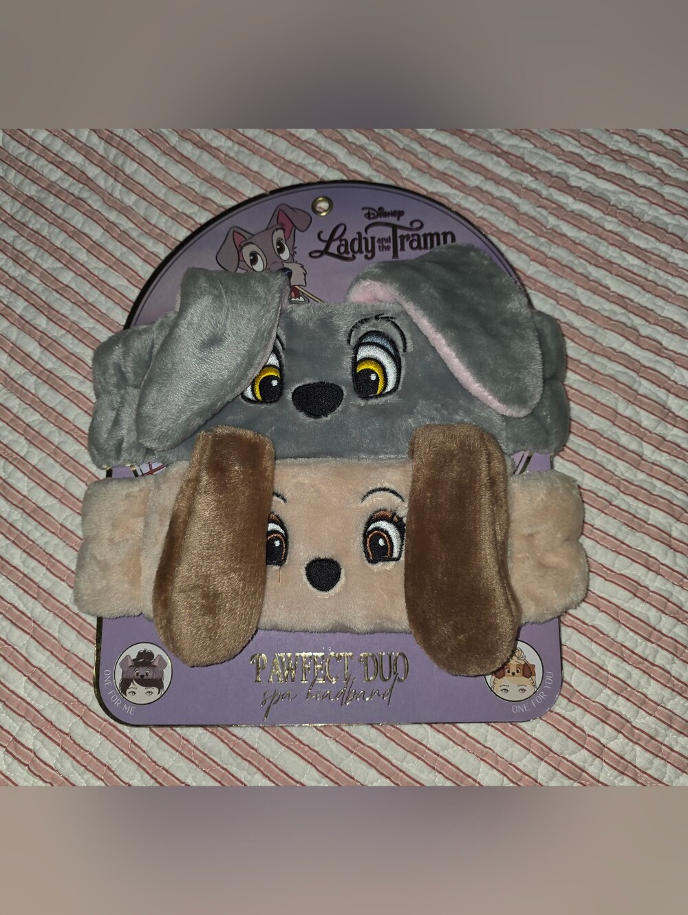 Lady and The Tramp Spa Headband Set